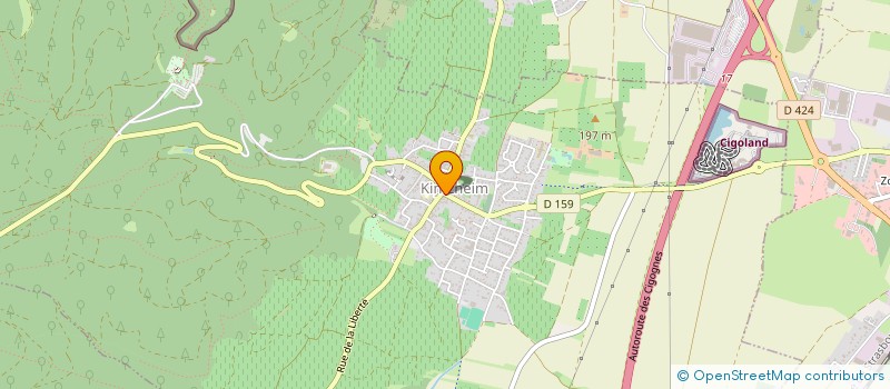 localisation de l'entreprise MADAME ELODIE DIDOT  KINTZHEIM