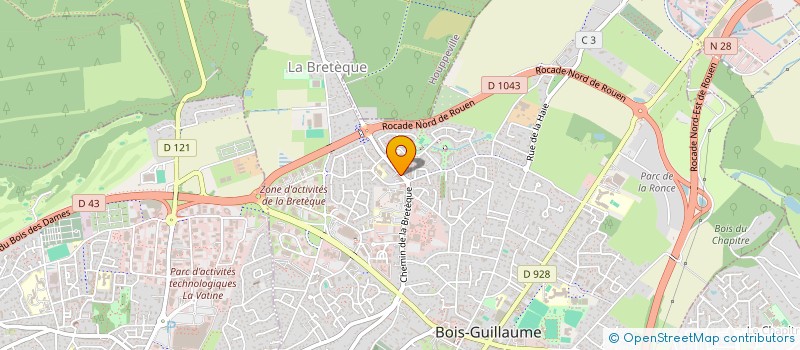 localisation de l'entreprise MADAME ELODIE DIOLOGENT à BOIS-GUILLAUME