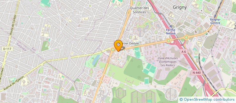 localisation de l'entreprise MADAME ELODIE DO MARCO  GRIGNY