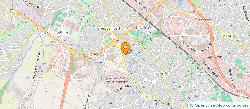 localisation de l'entreprise MADAME ELODIE DOLLE à SAINT-BRIEUC