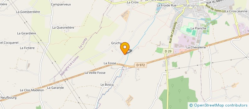 localisation de l'entreprise MADAME ELODIE DOUASBIN à MARIGNY-LE-LOZON