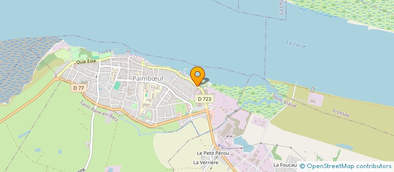 localisation de l'entreprise MADAME ELODIE DOUAUD  PAIMBUF