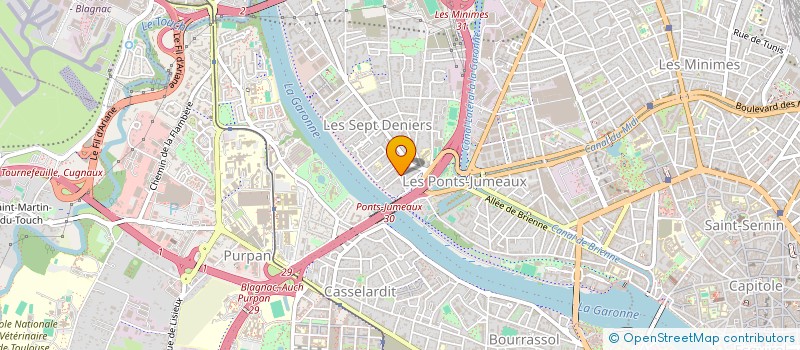 localisation de l'entreprise MADAME ELODIE DROUET  TOULOUSE