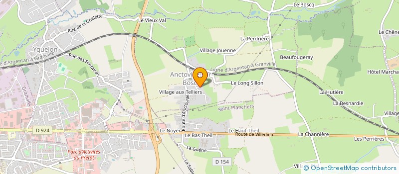 localisation de l'entreprise MADAME ELODIE DUBOSQ  ANCTOVILLE-SUR-BOSCQ