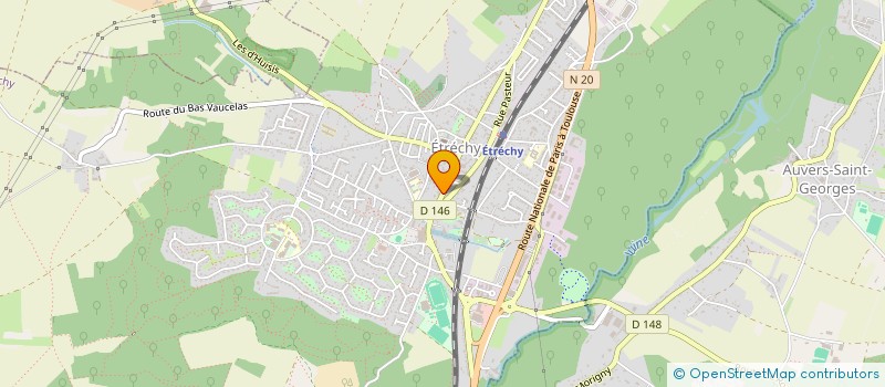 localisation de l'entreprise MADAME ELODIE DUCRET à ETRECHY
