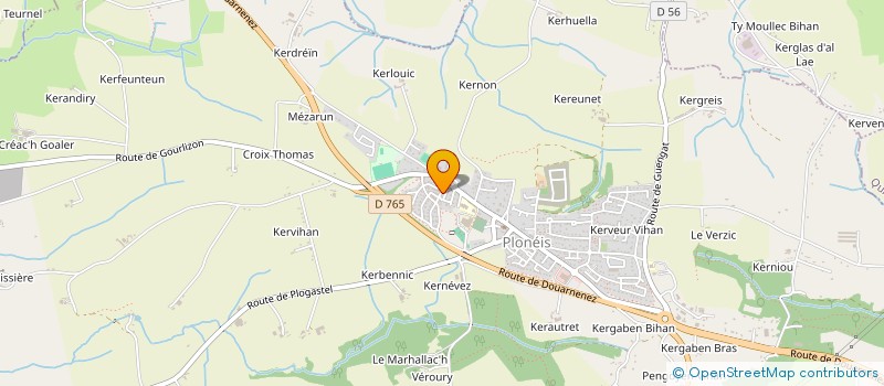 localisation de l'entreprise MADAME ELODIE DUCROCQ  PLONEIS