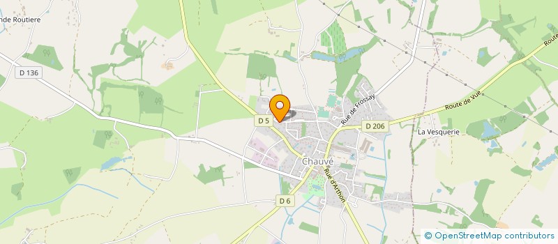 localisation de l'entreprise MADAME ELODIE DUDICOURT  CHAUVE