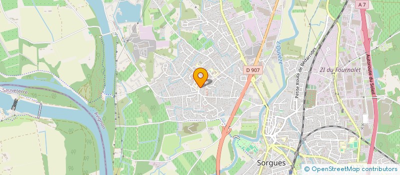 localisation de l'entreprise MADAME ELODIE DUFEY à SORGUES