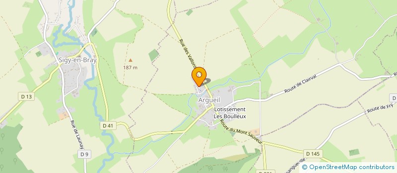 localisation de l'entreprise MADAME ELODIE DUHAMEL  ARGUEIL