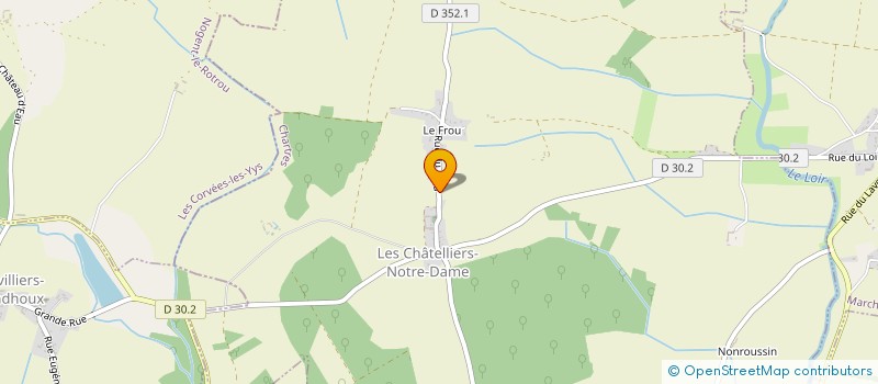 localisation de l'entreprise MADAME ELODIE DUMENIL à LES CHATELLIERS-NOTRE-DAME