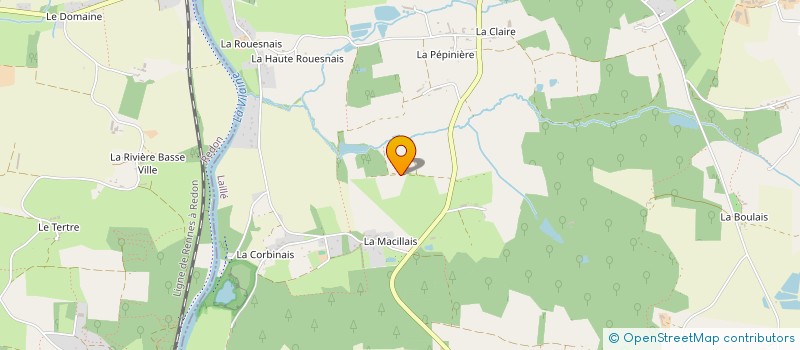 localisation de l'entreprise MADAME ELODIE DUMONCAY  LAILLE