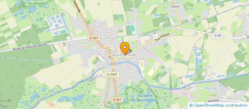localisation de l'entreprise MADAME ELODIE DUMOULIN à MARCHIENNES