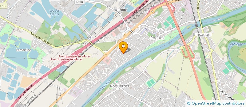 localisation de l'entreprise MADAME ELODIE DUPECHOT  ROQUES