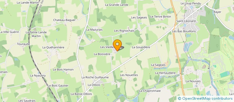 localisation de l'entreprise MADAME ELODIE DUPONT  BAGUER-MORVAN