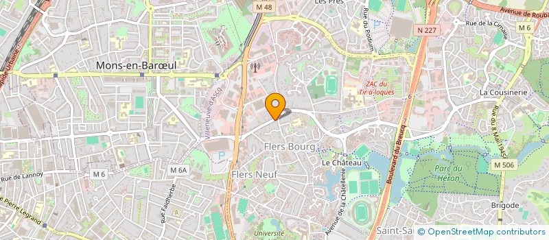 localisation de l'entreprise MADAME ELODIE DUQUENNOY  VILLENEUVE-D'ASCQ