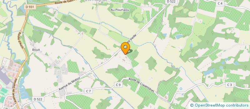 localisation de l'entreprise MADAME ELODIE DURAND  SAINTE-CHRISTIE-D'ARMAGNAC