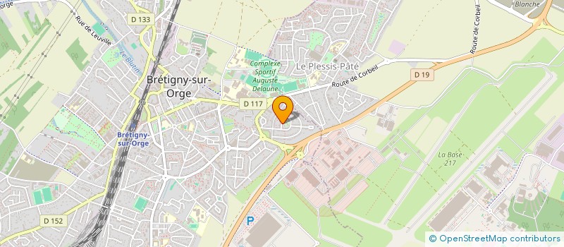 localisation de l'entreprise MADAME ELODIE DURAND à BRETIGNY-SUR-ORGE
