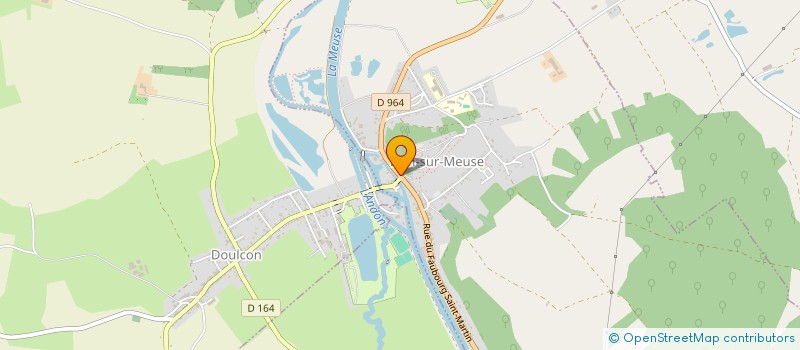 localisation de l'entreprise MADAME ELODIE DURMARQUE à DUN-SUR-MEUSE