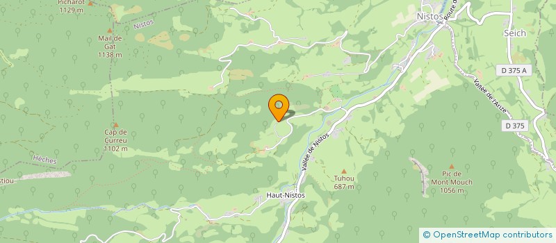 localisation de l'entreprise MADAME ELODIE DUTHU  HAUTAGET