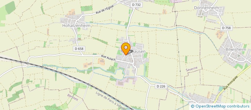 localisation de l'entreprise MADAME ELODIE EBERSOLD  WINGERSHEIM LES QUATRE BANS