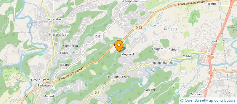 localisation de l'entreprise MADAME ELODIE EDINVAL  PETIT-BOURG