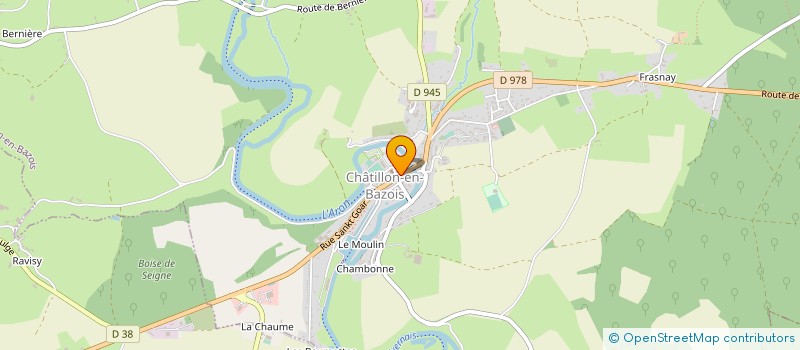 localisation de l'entreprise MADAME ELODIE EDMOND à CHATILLON-EN-BAZOIS