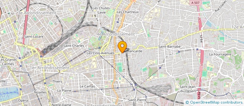localisation de l'entreprise MADAME ELODIE ELBAZ à MARSEILLE
