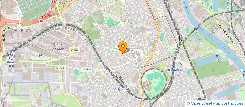 localisation de l'entreprise MADAME ELODIE ELIETTE  ORLY