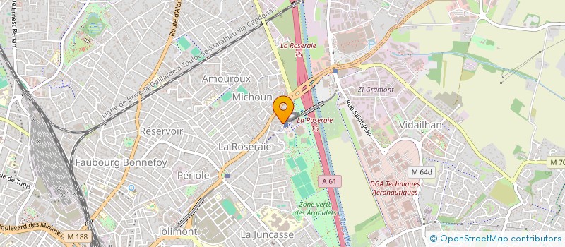 localisation de l'entreprise MADAME ELODIE EMILIE AGNES GARCIA à TOULOUSE