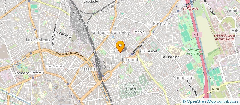 localisation de l'entreprise MADAME ELODIE ESCAIG  TOULOUSE