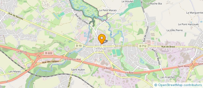 localisation de l'entreprise MADAME ELODIE ESCHYLLE  YFFINIAC