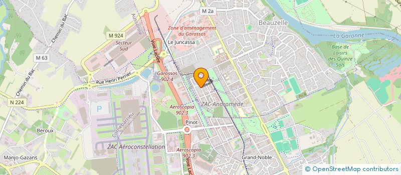 localisation de l'entreprise MADAME ELODIE ESTEVE  BEAUZELLE