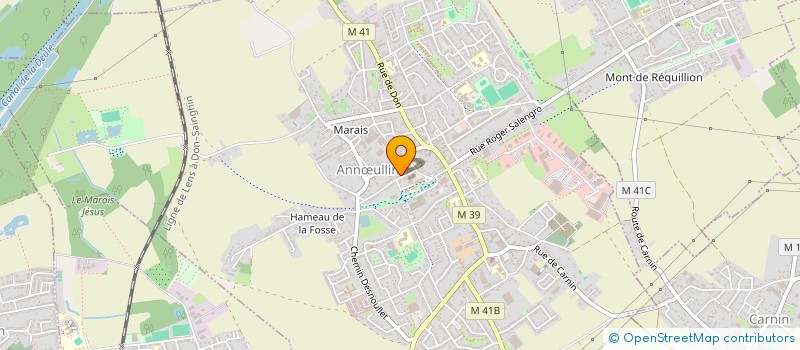 localisation de l'entreprise MADAME ELODIE ETCHEGOIN  ANNULLIN