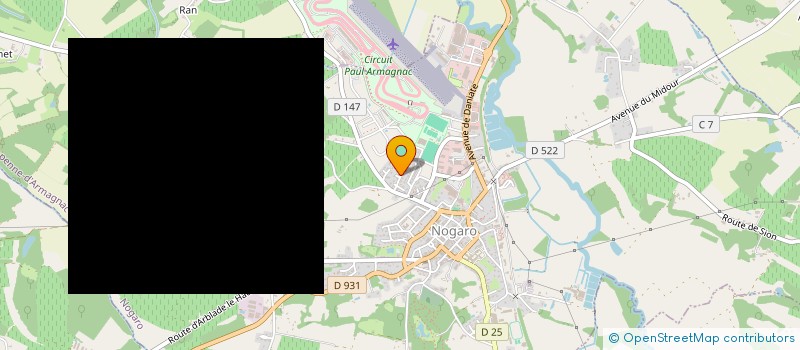 localisation de l'entreprise MADAME ELODIE ETIENNE à NOGARO