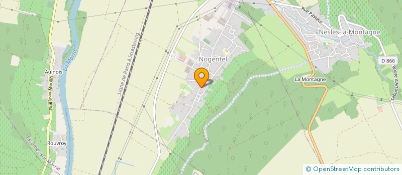 localisation de l'entreprise MADAME ELODIE EYNARD  CHATEAU-THIERRY