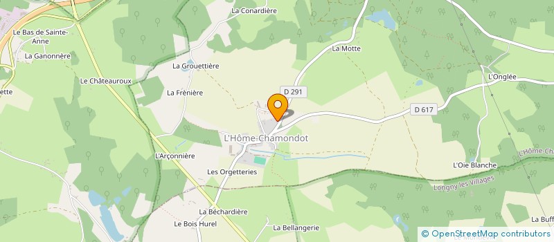 localisation de l'entreprise MADAME ELODIE FABIEN à L'HOME-CHAMONDOT
