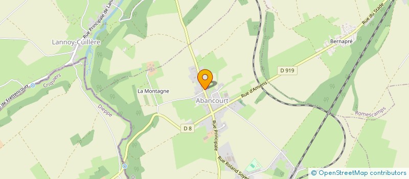 localisation de l'entreprise MADAME ELODIE FAESSLER  GRANDVILLIERS