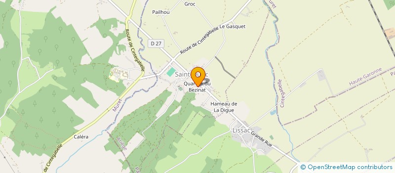 localisation de l'entreprise MADAME ELODIE FAGES à SAINT-QUIRC