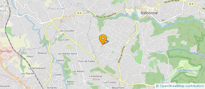 localisation de l'entreprise MADAME ELODIE FANTINO  AURIBEAU-SUR-SIAGNE