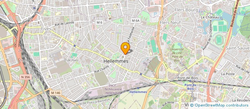 localisation de l'entreprise MADAME ELODIE FARGUES à LILLE
