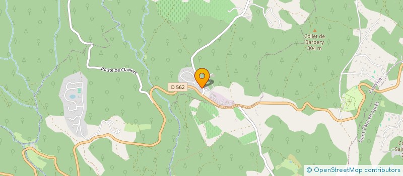 localisation de l'entreprise MADAME ELODIE FARQUE  SEILLANS