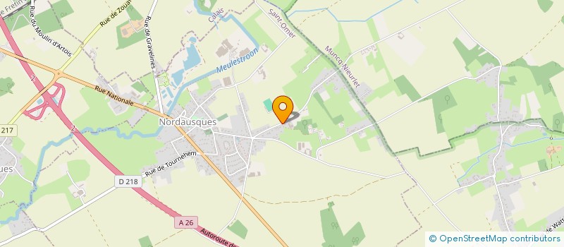 localisation de l'entreprise MADAME ELODIE FASQUEL  NORDAUSQUES