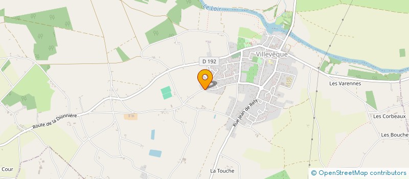 localisation de l'entreprise MADAME ELODIE FASSEU  RIVES-DU-LOIR-EN-ANJOU