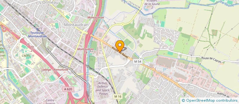 localisation de l'entreprise MADAME ELODIE FAUCONNIER  BALMA