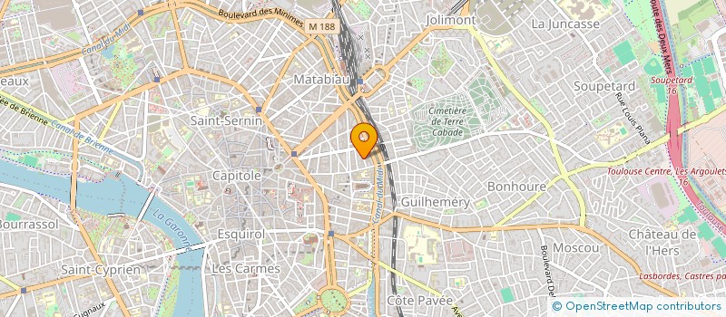 localisation de l'entreprise MADAME ELODIE FAURE à TOULOUSE