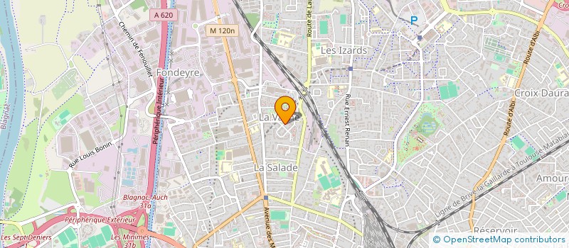 localisation de l'entreprise MADAME ELODIE FAURE à TOULOUSE