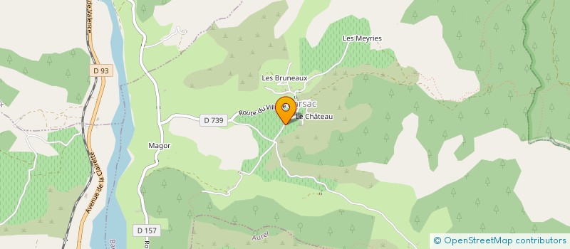 localisation de l'entreprise MADAME ELODIE FAURE  BARSAC