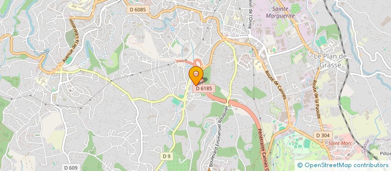 localisation de l'entreprise MADAME ELODIE FAYS à GRASSE