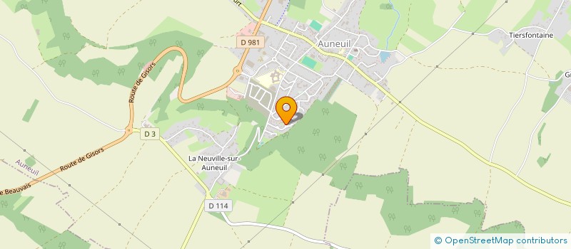 localisation de l'entreprise MADAME ELODIE FEIGUEUX  AUNEUIL