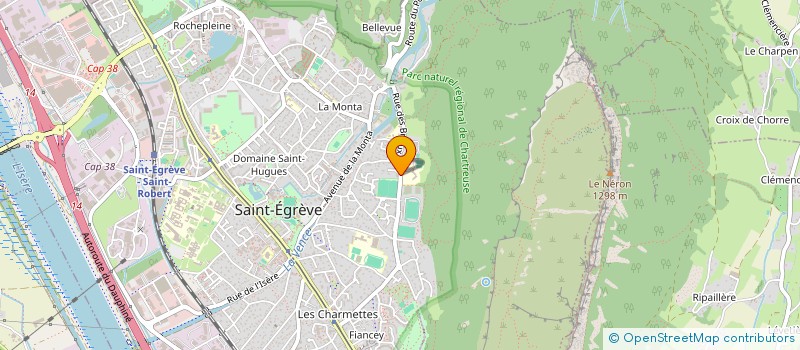 localisation de l'entreprise MADAME ELODIE FENG  SAINT-EGREVE